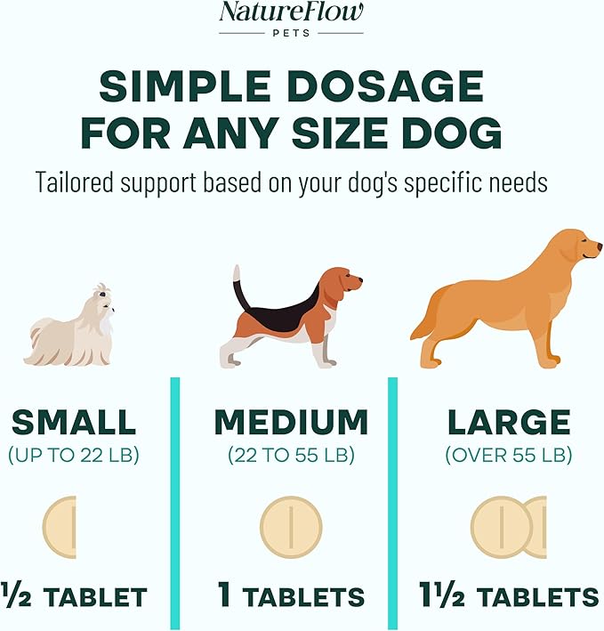 Joint Supplement for Dogs, Power of Nature Made in USA, Unique Formula: Green-Lipped Mussel, Glucosamine, Chrondroitin, MSM, Devils Claw, Hip and Joint Supplement, All Breeds - 100 ct