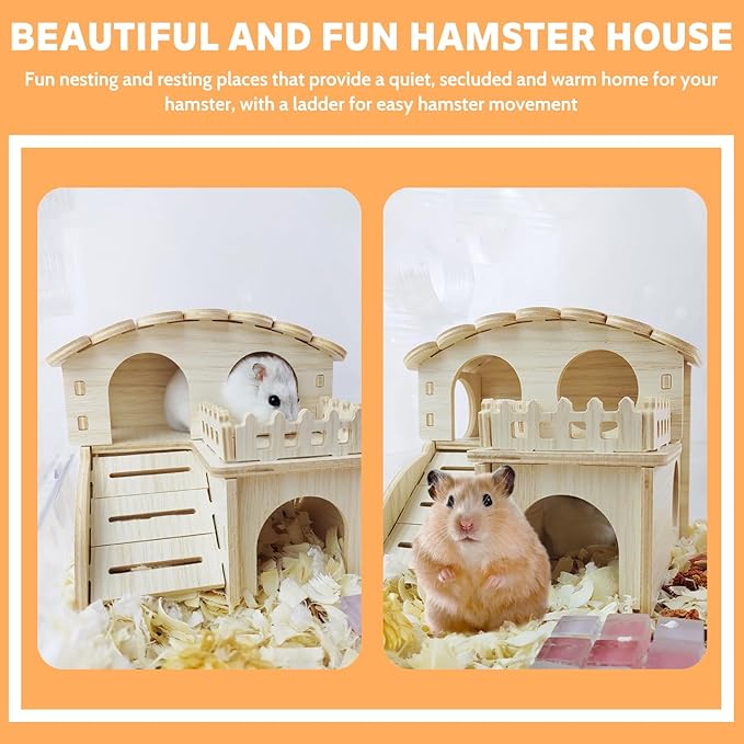 Small Animal Habitat Decor for Hamster
