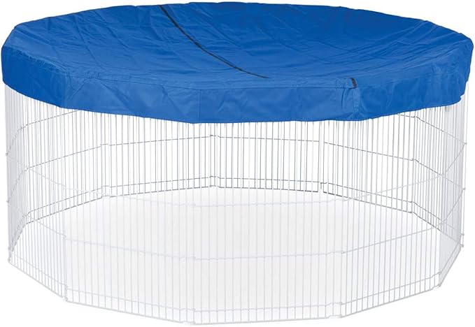 Prevue Pet Products SPV40098 Mat/Cover for 11-Panel Play Pen, Blue