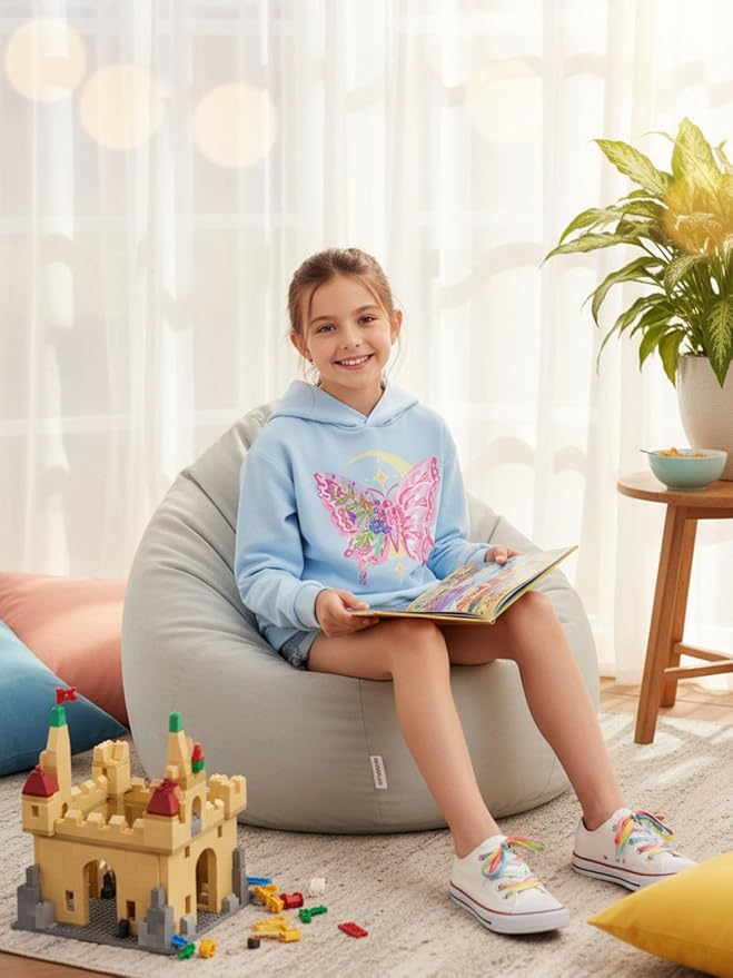 WELAKEN Sweatshirts for Girls Toddler & Kids II Little Girl's Pullover Tops Sweaters & Hoodies