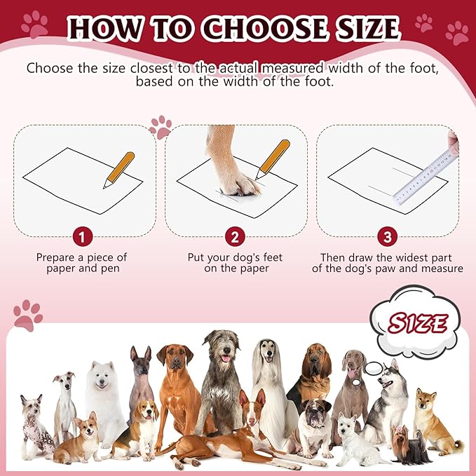 Dog Shoes for Large Medium Small Dog, Mesh Breathable Dog Shoes for Hot Pavement, Anti-Slip Dogs Boots Paw Protectors with Reflective for Outdoor Walking Indoor Hardfloors (Size 7)