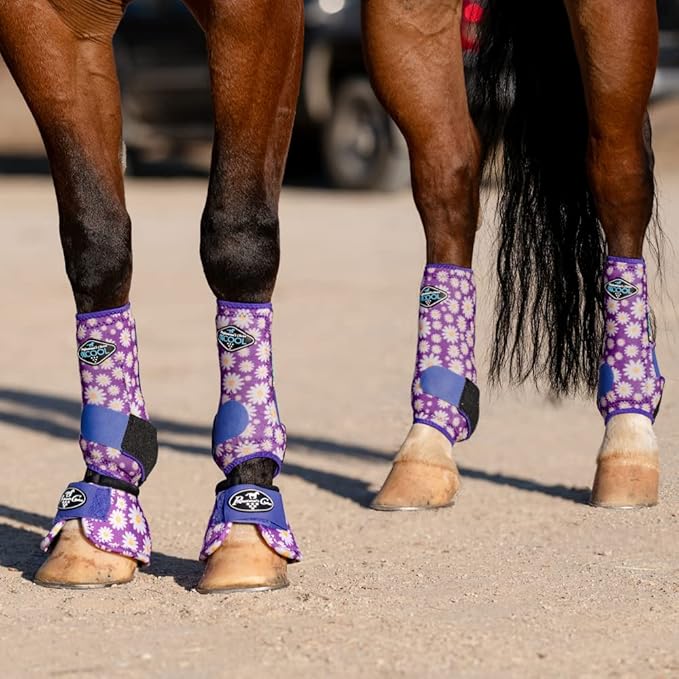 Professional's Choice 2XCOOL Sports Medicine Horse Boots | Protective & Breathable Design for Ultimate Comfort, Durability & Cooling in Active Horses | 2 Pack