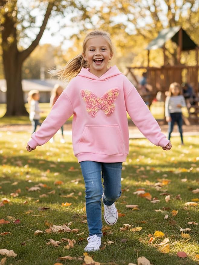 WELAKEN Sweatshirts for Girls Toddler & Kids II Little Girl's Pullover Tops Sweaters & Hoodies