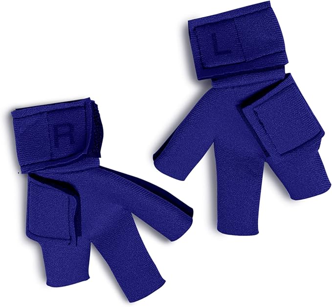 Chicken Shoes for Injured Feet – Protective Neoprene Footwear for Chicken, Open-Toe Design for Bumblefoot Relief, Made in USA - Standard, 3" Max. Inside Width, Royal Blue
