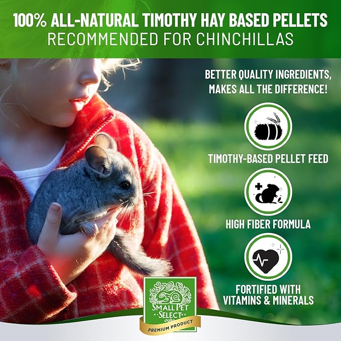 Small Pet Select - Chinchilla Pellet Food, 5lb