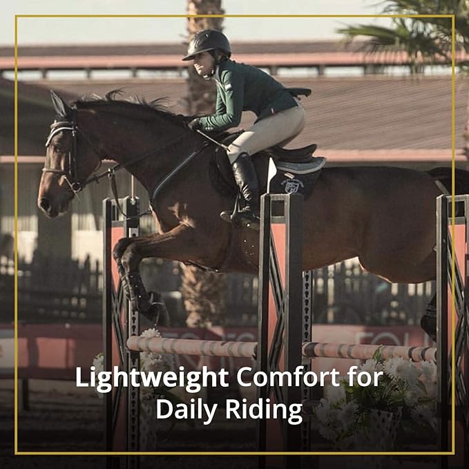Kavallerie Classic Tendon Boots, Impact-Absorbing Material, Breathable & Evenly Distribute Pressure, Protect Tendon and Ligaments, Anti-Slip, Anti- Sore and Moisture Repellant Show Jumping Boots