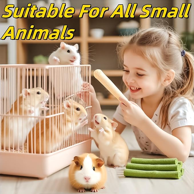 Bunny Chew Stick Rabbit Toy Treat 400g 4 in 1 Molar Stuff 100% Organic Natural Snack Apple Branch Sweet Bamboo Timothy Hay Alfalfa Food Clean Teeth Hamster Chinchilla Parrot Gerbil Squirrel