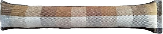 15" Catnip Cat Kicker Toys/Kitty Kick Sticks/Cat-Nip Kick Sticks (Tan and Brown Plaid) (Kickers Filled with 1 oz Premium Canadian Catnip)
