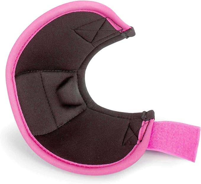 Jeffers Expression No Turn Bell Boots for Horses - Purple & Pink, Medium | Shock Absorbing Hoof Protection | Secure Double Hook & Loop Closure, Perfect for Turnout, Training, & Riding - 1 Pair