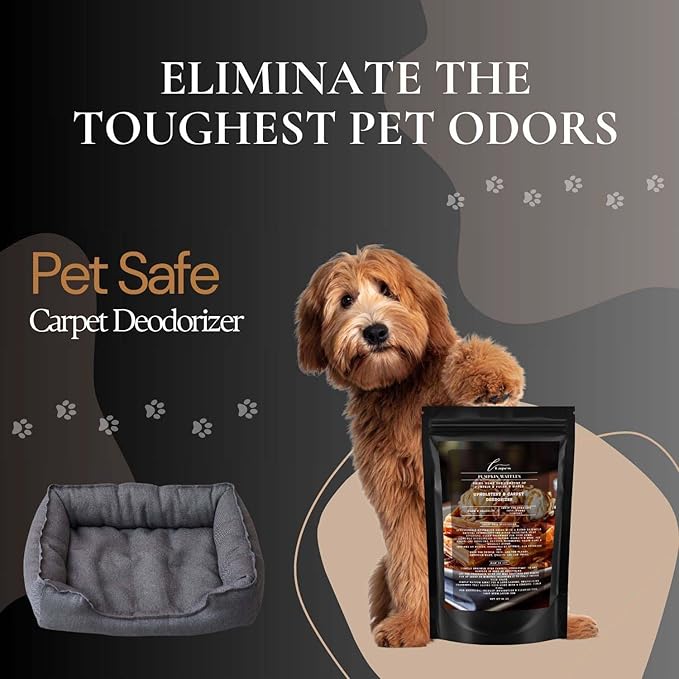 Pumpkin Waffles Carpet Freshener Powder: Powerful Odor Eliminator for Home, Upholstery Deodorizer, Carpet Deodorizer, Pet Urine, Cat Litter Box - Pumpkin Pecan Waffles Fragrance.