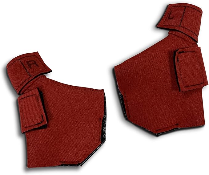 Duck Shoes for Injured Feet – Protective Neoprene Footwear for Ducks, Protective Shoes for Birds with Injured feet, Bumblefoot Relief - Large, 4.5” Max. Inside Width - Red