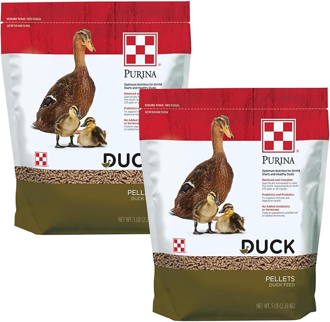 Purina Duck Feed for All Life-Stages, Nutritionally Complete (10 lbs)