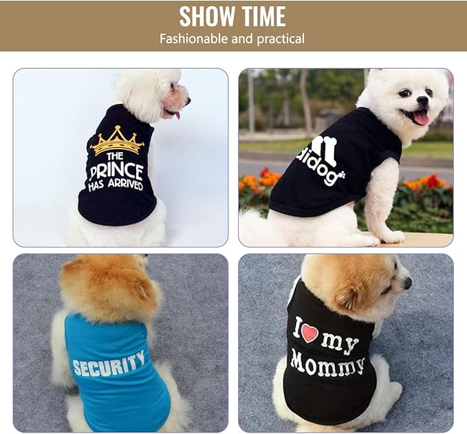 Customized Dog Shirt Custom Pet Clothes T Shirts for Small to Large Dogs Design Image Logo Text Outfits for Puppy Cat Personalized Breathable Sleeveless Pullover Red, 4XL
