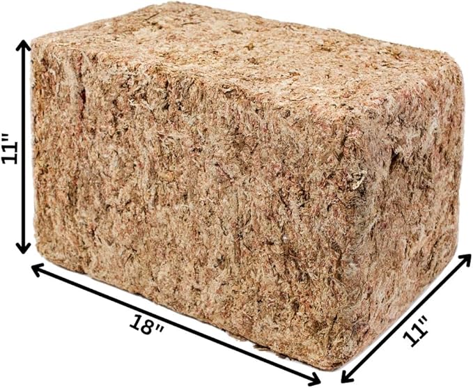 SuperMoss (22304) Orchid Sphagnum Moss, Premium Grade Long Fiber Superior Water Retention for Orchids and Nursery Plants, Grower Bale (Appx. 11 lbs.)