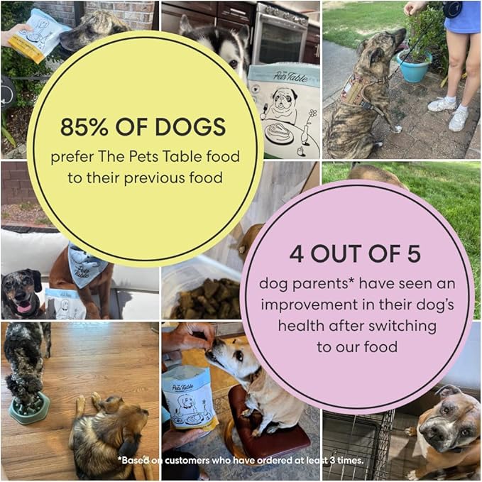 The Pets Table Grain Inclusive Air Dried Dog Food 2 Pack - Chicken & Sweet Potato + Lamb & Beef, 48 Ounce (Pack of 2)