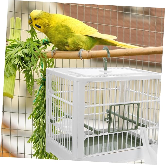 Portable Bird Travel Carrier Cage Small Bird Cage for Travel Pigeon Nest