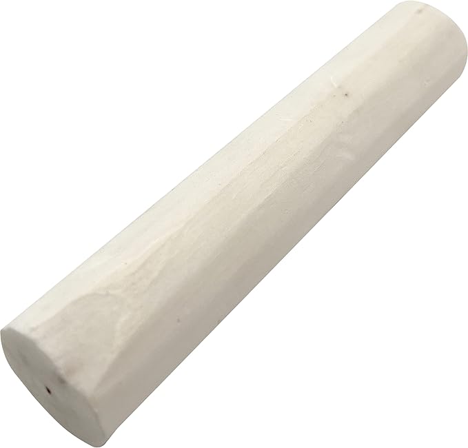 by M&M 5499 Natural Sola Log PK3 - Handcut Skinless Sola Wood Foot Toys, Lightweight Chewble Sticks, Natural, Easy for Birds to Manipulate with Beaks and Feet, Breaks Apart