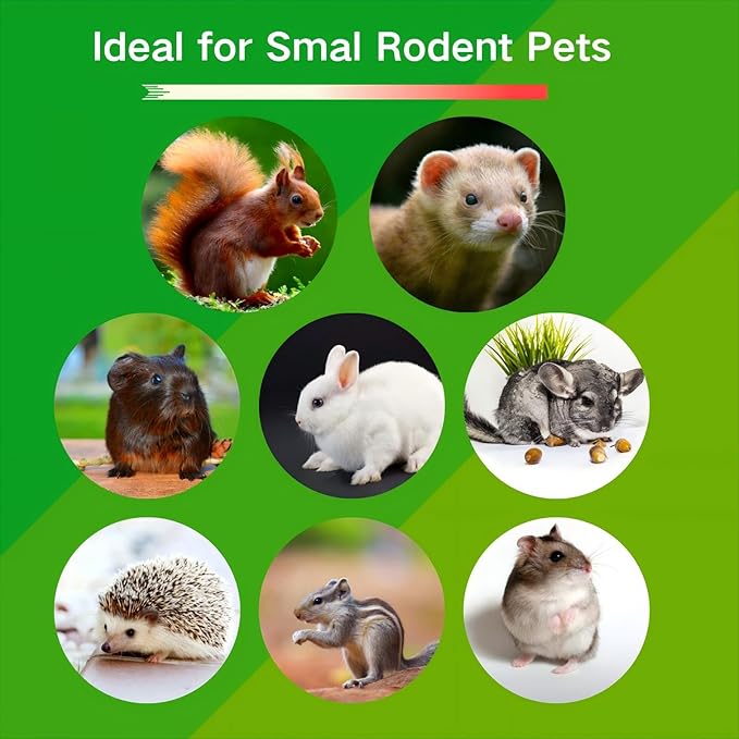 Bunny Chew Toys,Natural Chinchilla Chew and Treats Toys,Rabbit Toys for Guinea Pigs Hamster Gerbils Chinchilla and Other Small Pets(4pcs)