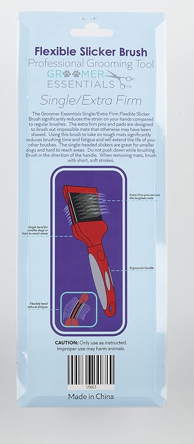 Flexible Slicker Brush - Single/Extra Firm