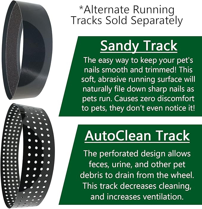 Silent Runner Glow Wheel - 12" Regular - Exercise Wheel + Cage Attachment - Silent, Fast, Durable Exercise Wheel - Sugar Gliders, Hamsters, Female Rats, Mice & Small Pets