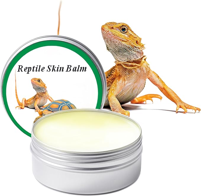 RONDURE Reptile Shell Balm 2 Oz Turtle Shell Care Skin Moisturizer for Tortoise, Lizard, Reptiles in Dry Environment Water Conditioner– Prevent Dryness on Basking Platform, Tank 60 g