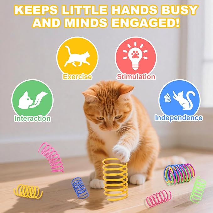 Interactive Cat Toys Ball for Indoor Cats,Automatic Cat Toy with Elastic Mesh Tail,Rechargeable Rolling Kitten Toy,Cat Enrichment Toys for Indoor Cats (Red1, Cat Toy Ball)