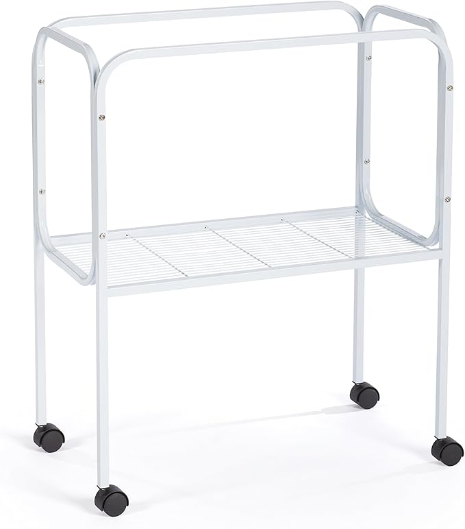 Prevue Pet Products 447 Bird Cage Stand for 26" x 14" Base Flight Cages, White