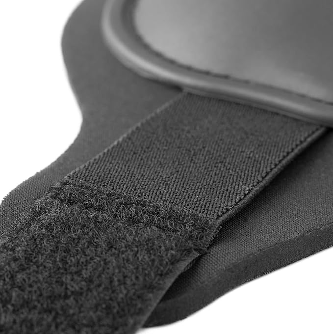 HORZE Protective Lightweight Adjustable Horse Fetlock Boots (Sold in Pairs) - Black - Shetland