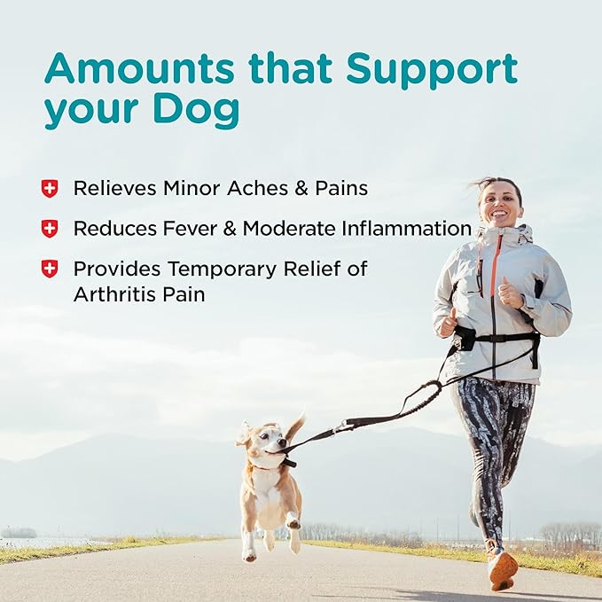Nutri-Vet Aspirin for Dogs, Dog Aspirin, Pet Essentials, Inflammation Care, Joint Support for Seniors, Arthritis Pain Relief, 300mg per Tablet, Over 50 lbs, 75 Count