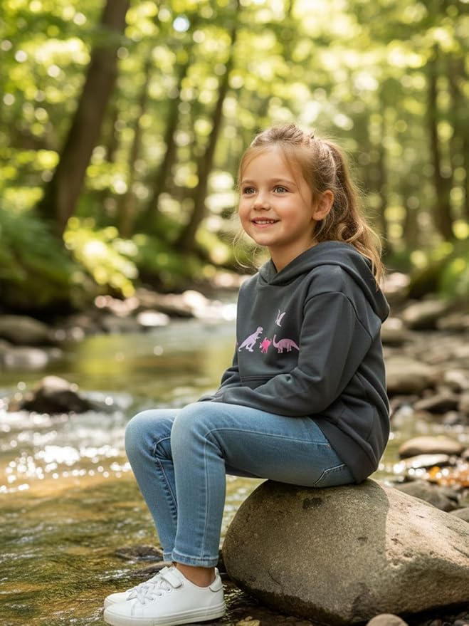 WELAKEN Sweatshirts for Girls Toddler & Kids II Little Girl's Pullover Tops Sweaters & Hoodies