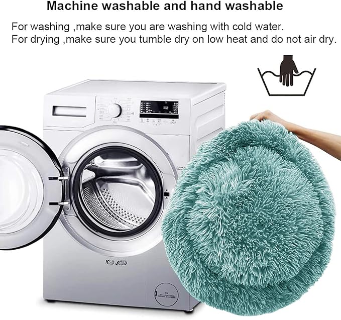Nisrada Cat Beds for Indoor Cats,20 Inch Dog Bed for Small Melium Large Dogs, Washable-Round Pet Bed for Puppy and Kitten with Slip-Resistant Bottom