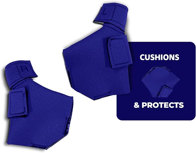 Duck Shoes for Injured Feet – Protective Neoprene Footwear for Ducks, Protective Shoes for Birds with Injured feet, Bumblefoot Relief - Large, 4.5” Max. Inside Width - Royal Blue