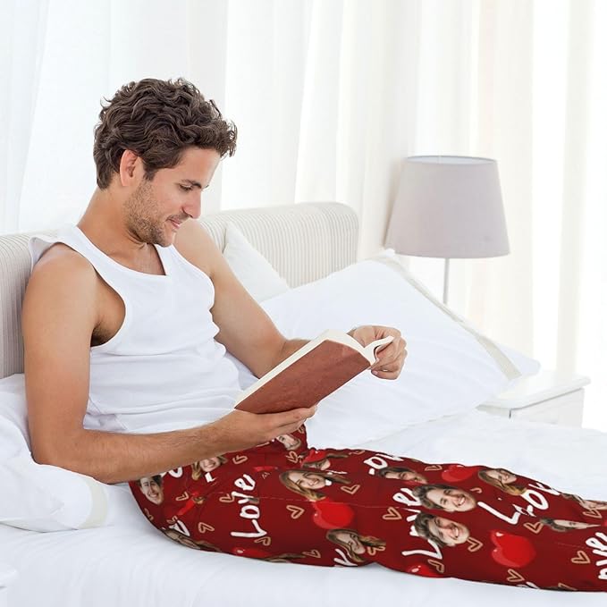 Personalized Pajama Pants For Men Women Custom Pajama Pants With Face Custom Face Pajamas Funny Customized Gifts