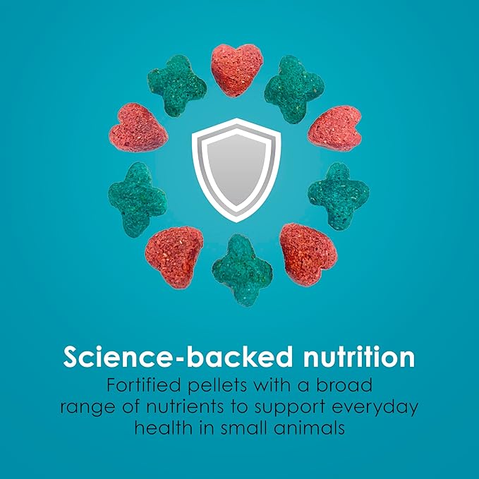 Kaytee Forti-Diet Pro Health Nourish+Protect Guinea Pig Food, Comprehensive Nutrition Backed by Science, Digestive Health, Immune Support, 8 pounds