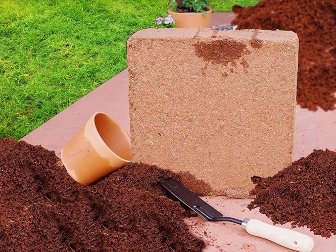 Coconut Coir for Plants 100-Pack – 2.6 Cu. Ft. Compressed Coconut Coir Bricks, 10 lb. Organic, Low EC, pH Balanced Coco Peat for Indoor & Outdoor Gardening, Potting Soil, Indoor Plant Soil