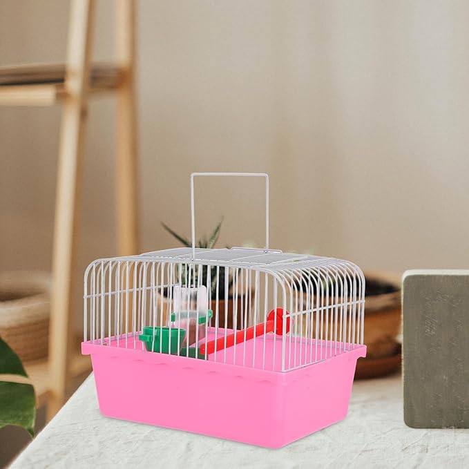 VANZACK cage Small Pet Cage Parrot Portable Bird Small Bird Pet Travel Carrier Travel Carrier Portable Hamster
