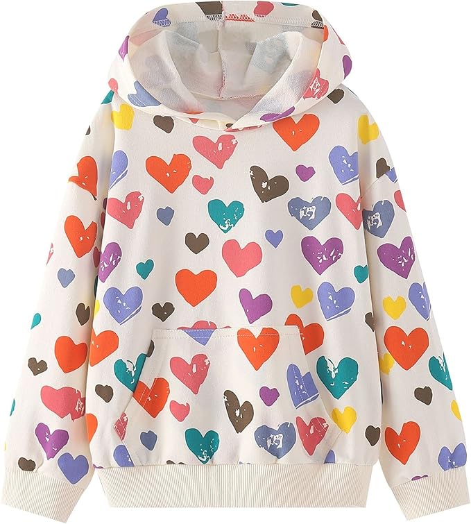 WELAKEN Sweatshirts for Girls Toddler & Kids II Little Girl's Pullover Tops Sweaters & Hoodies