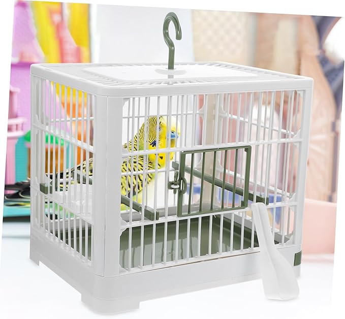 Portable Bird Travel Carrier Cage Small Bird Cage for Travel Pigeon Nest