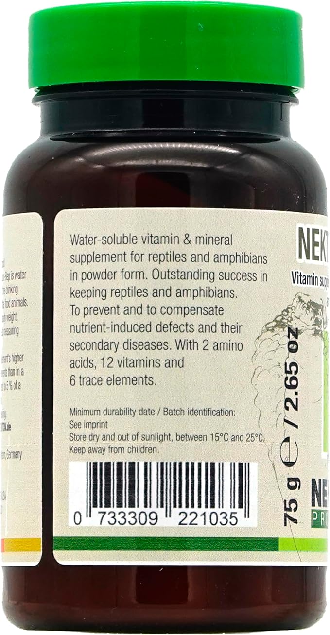 Nekton-Rep Vitamin Mineral Supplement for Reptiles and amphibians, 75gm