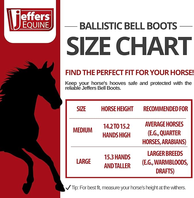 Jeffers Expression No Turn Bell Boots for Horses - Rose Garden, Large | Shock Absorbing Hoof Protection | Secure Double Hook & Loop Closure, Perfect for Turnout, Training, & Riding - 1 Pair