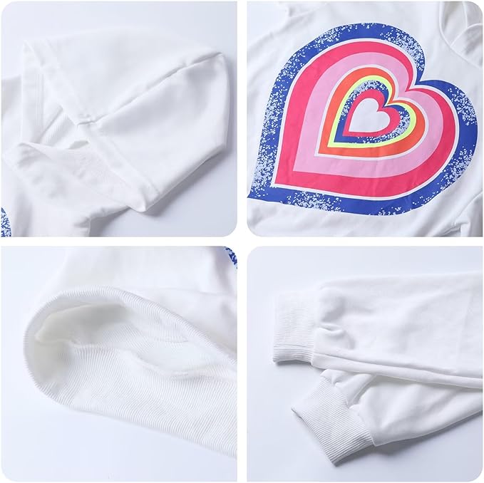 WELAKEN Sweatshirts for Girls Toddler & Kids II Little Girl's Pullover Tops Sweaters & Hoodies