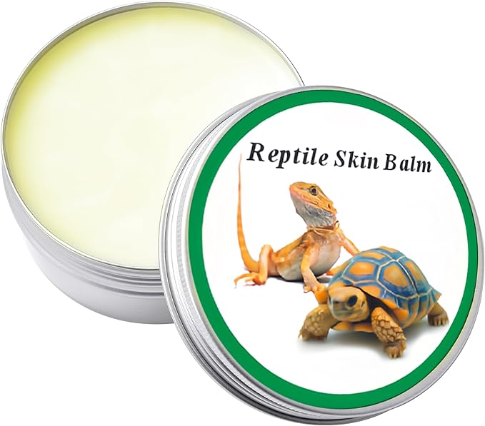 RONDURE Reptile Shell Balm 2 Oz Turtle Shell Care Skin Moisturizer for Tortoise, Lizard, Reptiles in Dry Environment Water Conditioner– Prevent Dryness on Basking Platform, Tank 60 g