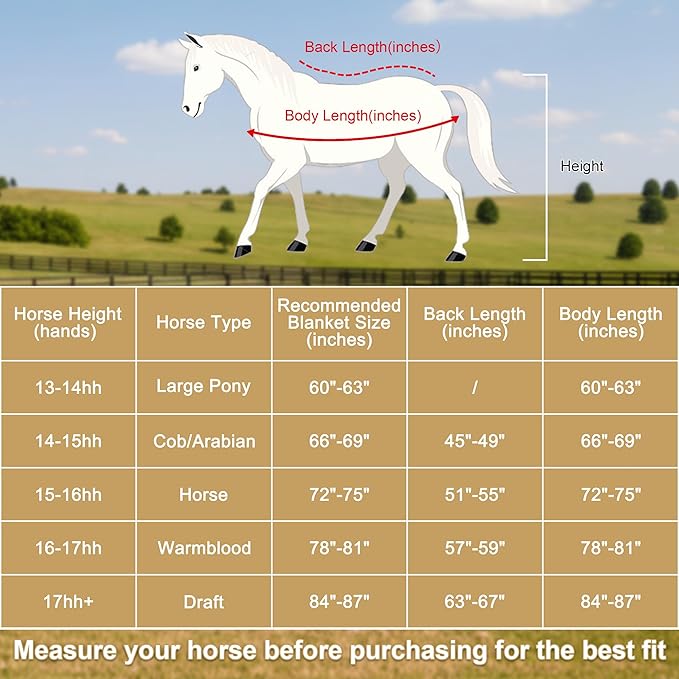 Horse Fleece Cooler, Blanket Liner - 300g Anti-Pilling Fleece, Moisture-Wicking, Cooling & Drying for Post-Workout, Bath & Travel, Prevent Overheating & Chilling Navy 78