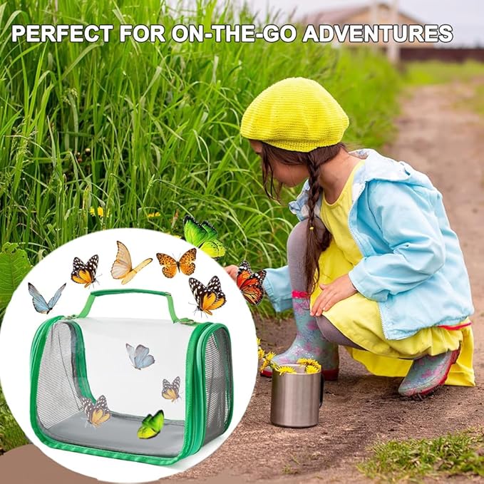 Portable Small Pet Carrier Bag – Travel Bird Cage for Parrots, Parakeets, Cockatiels, Hamsters, Lizard and Vet Visit with Shoulder Straps & Side Access (Excludes tray and stand, Gray, 10.2*7.5*7.6in)