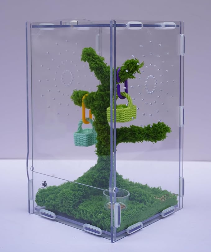 Jumping Spider Enclosure, Terrarium Accessories Knit