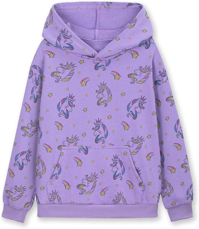 WELAKEN Sweatshirts for Girls Toddler & Kids II Little Girl's Pullover Tops Sweaters & Hoodies