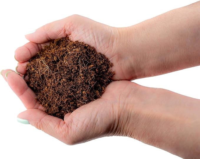 Premium Organic Coconut Coir Mix for Home Gardening - 20 Quart - All Natural Soil Amendment - PH Balanced and Double Washed Coco Coir by Gardenera (4 Bags of 5 Quart)