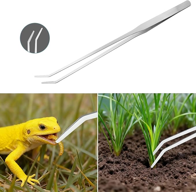 Carefree Fish 7IN1 Aquarium Cleaning Tools Long Handle Adjustable Length 18~24Inch Fish Tank Cleaner Kit Algae Scraper Scrubber Brushes Set Plant Scissor Long Tweezer