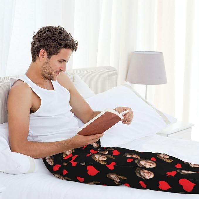 Personalized Pajama Pants For Men Women Custom Pajama Pants With Face Custom Face Pajamas Funny Customized Gifts