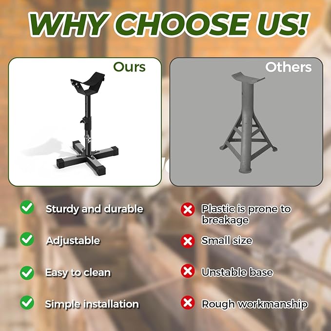 Adjustable Farrier Stand Hoof Stand for Horses Metal Hoof Stand Hoof Jack Farrier Stand Horse Trimming Shoeing Barefoot Horse Hoof Trimming Tools Grip Hoof Care Tools Veterinary Instruments